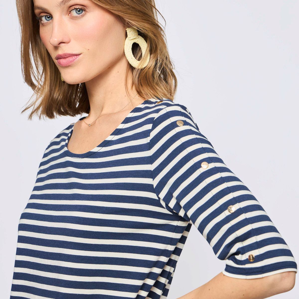 SAVILLE ROW - Polera Manga Corta Mujer Saville Row