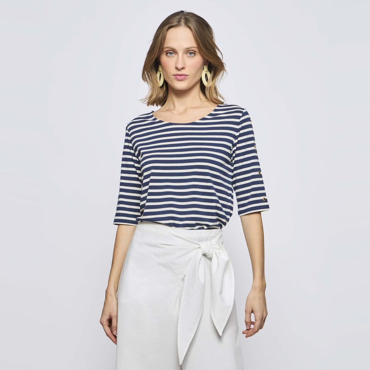 SAVILLE ROW - Polera Manga Corta Mujer Saville Row