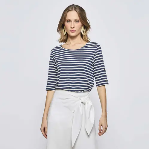 SAVILLE ROW - Polera Manga Corta Mujer