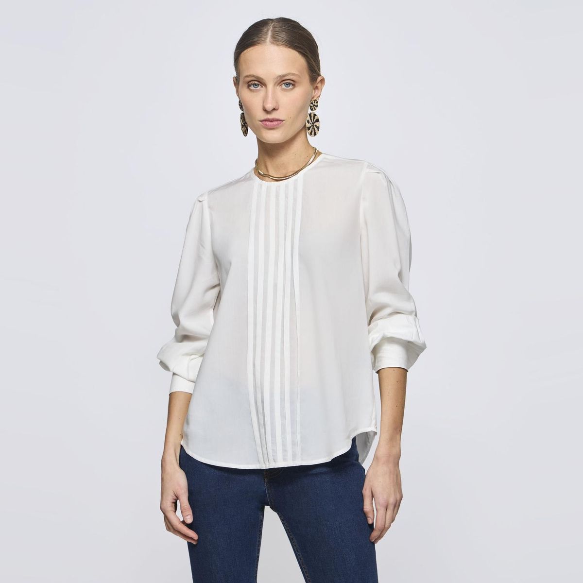 SAVILLE ROW - Blusa Manga Corta Mujer Saville Row