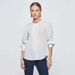 SAVILLE ROW - Blusa Manga Corta Mujer