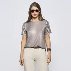SAVILLE ROW - Polera Manga Corta Mujer