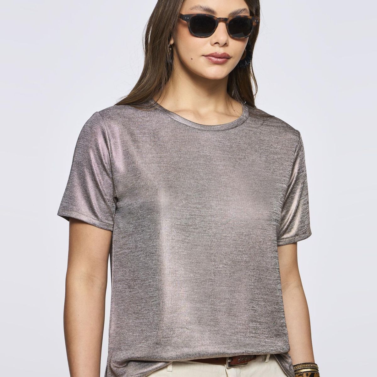 SAVILLE ROW - Polera Manga Corta Mujer Saville Row