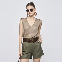 SAVILLE ROW - Polera Sin Mangas Mujer