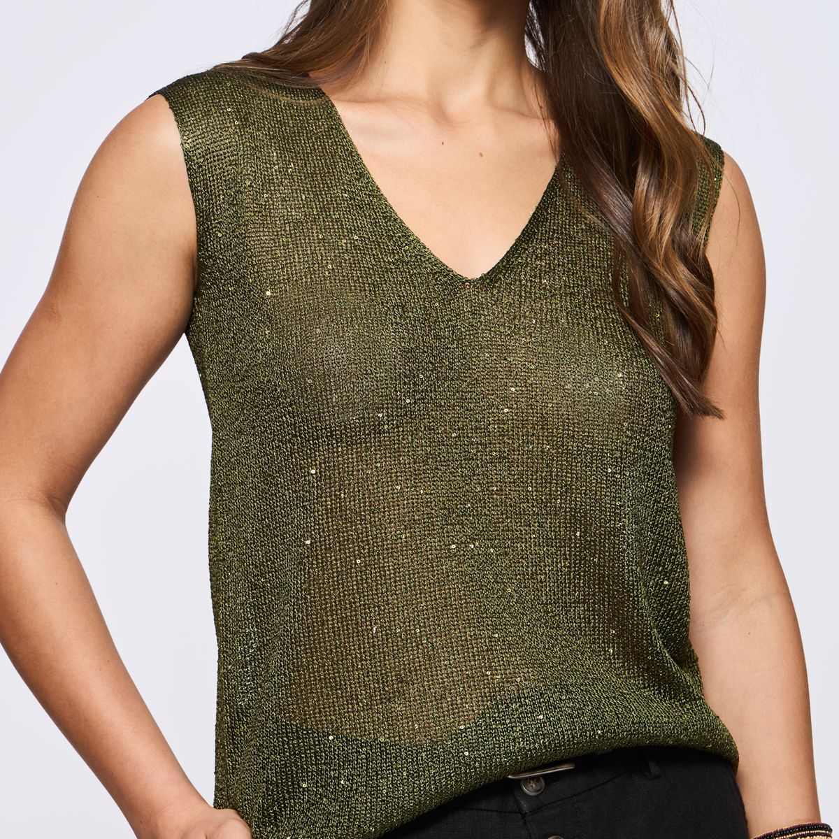 SAVILLE ROW - Polera Sin Mangas Mujer Saville Row