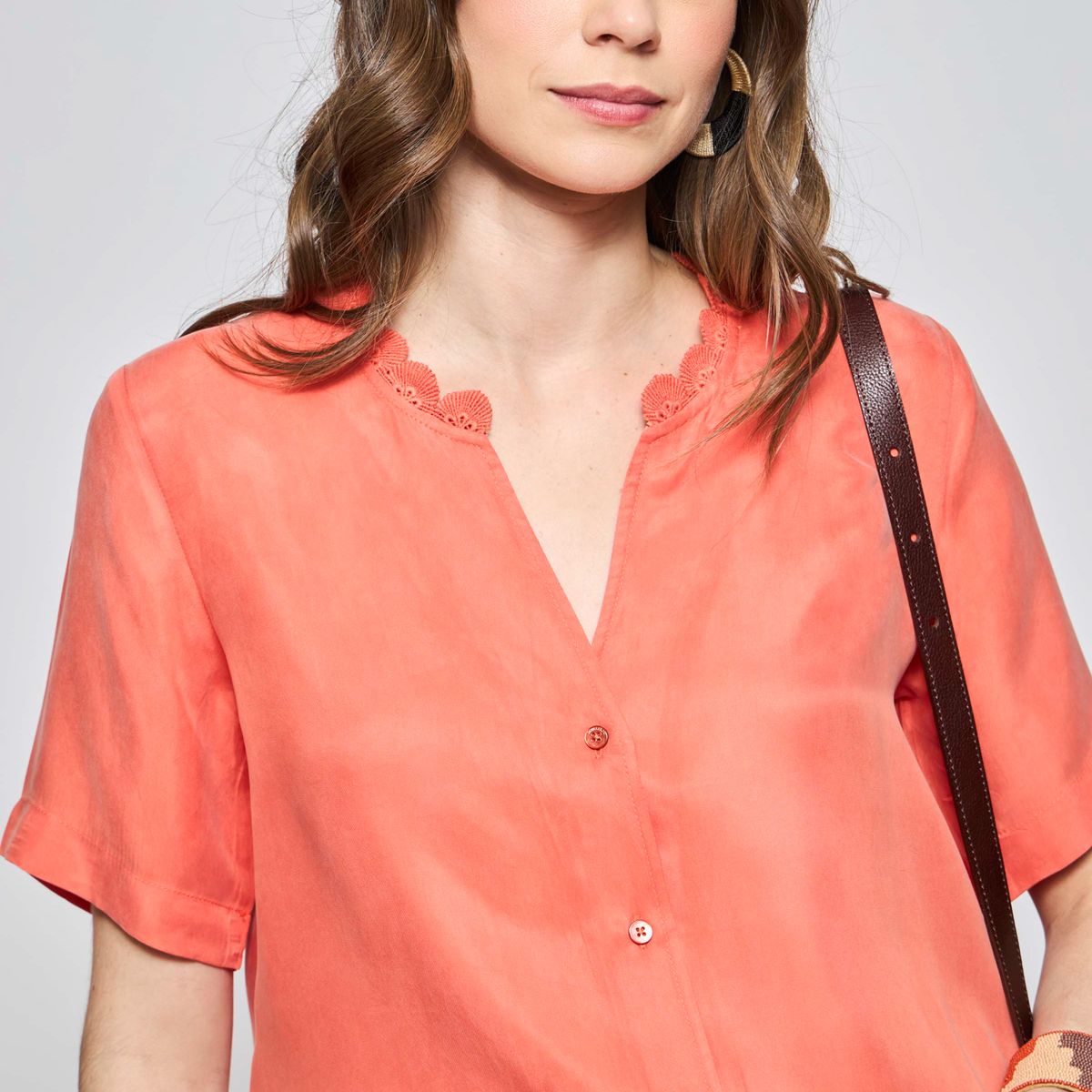 SAVILLE ROW - Blusa Manga Corta Mujer Saville Row