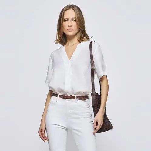 SAVILLE ROW - Blusa Manga Corta Mujer