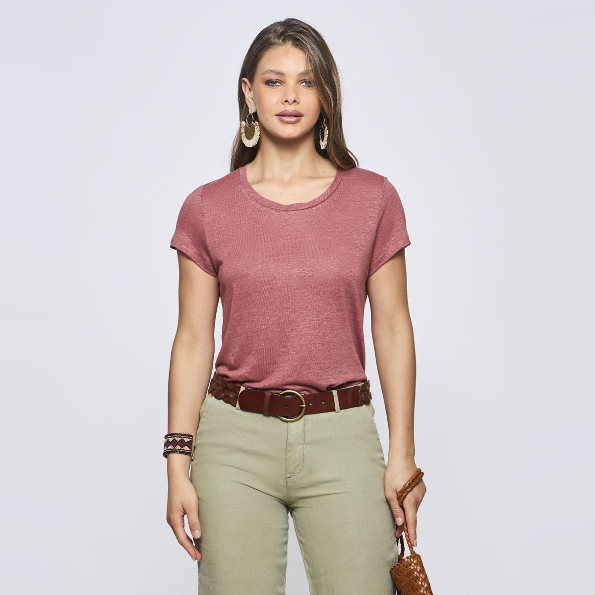 SAVILLE ROW - Polera Manga Corta Mujer Saville Row