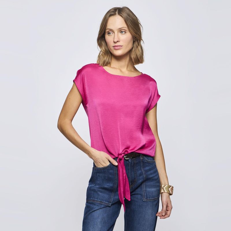 SAVILLE ROW - Polera Manga Corta Mujer Saville Row