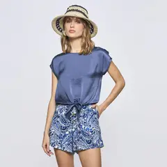 SAVILLE ROW - Polera Manga Corta Mujer