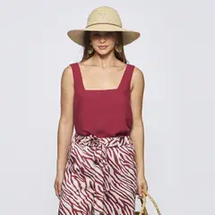 SAVILLE ROW - Blusa Sin Mangas Mujer