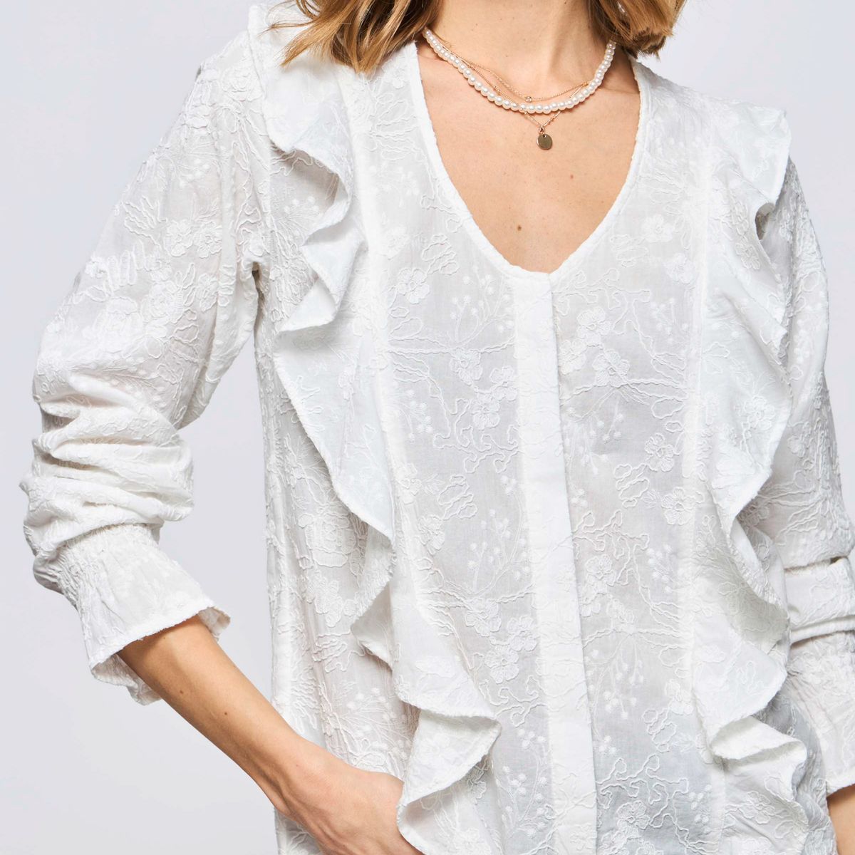 SAVILLE ROW - Blusa Manga Corta Mujer Saville Row