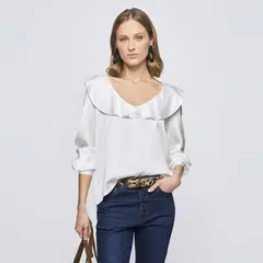 SAVILLE ROW - Blusa Manga Larga Mujer