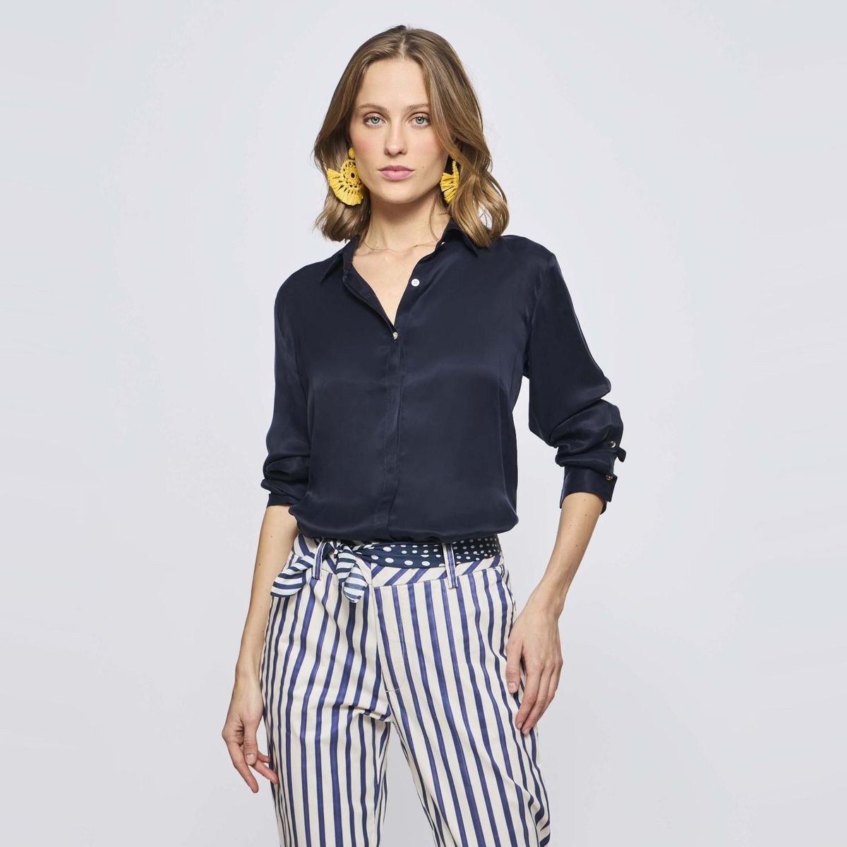 SAVILLE ROW - Blusa Manga Corta Mujer Saville Row