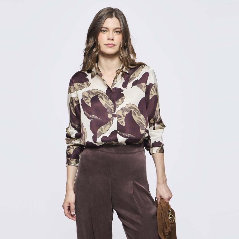 SAVILLE ROW Blusa Manga Larga Mujer