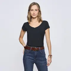SAVILLE ROW - Polera Manga Corta Mujer