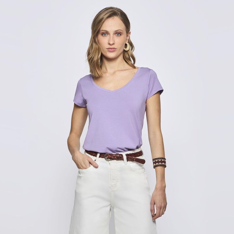 SAVILLE ROW - Polera Manga Corta Mujer Saville Row