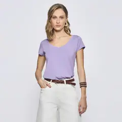 SAVILLE ROW - Polera Manga Corta Mujer