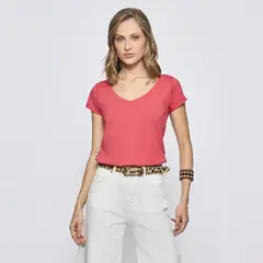 SAVILLE ROW - Polera Manga Corta Mujer