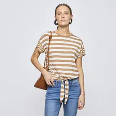 SAVILLE ROW - Polera Manga Corta Mujer