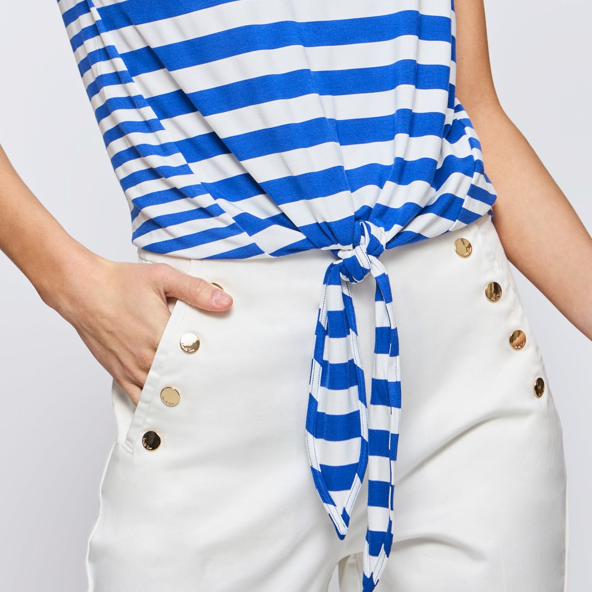 SAVILLE ROW - Polera Manga Corta Mujer Saville Row