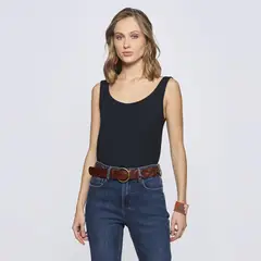 SAVILLE ROW - Polera Sin Mangas Mujer