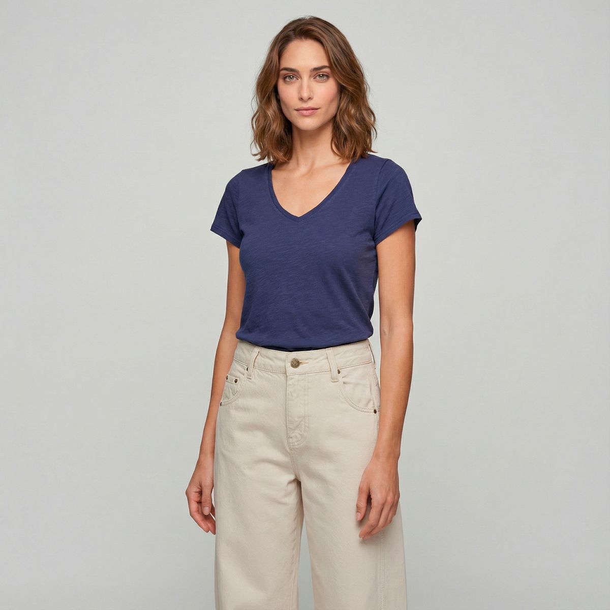 SAVILLE ROW - Polera Manga Corta Mujer Saville Row