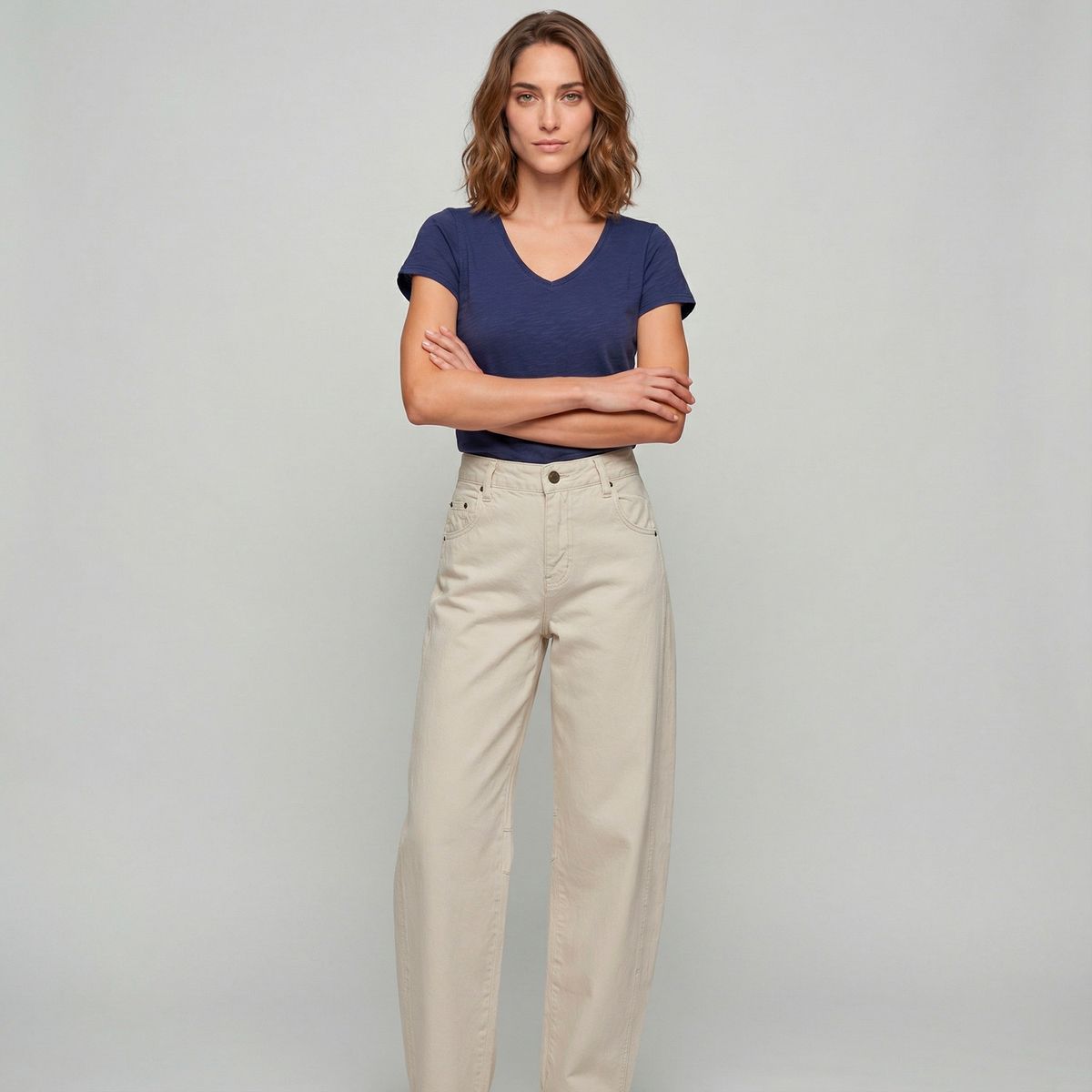 SAVILLE ROW - Polera Manga Corta Mujer Saville Row