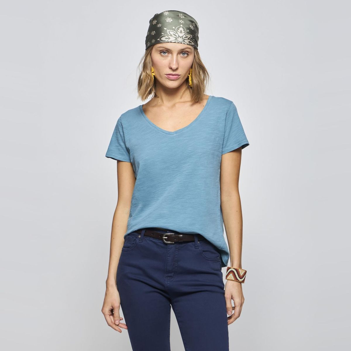 SAVILLE ROW - Polera Manga Corta Mujer Saville Row