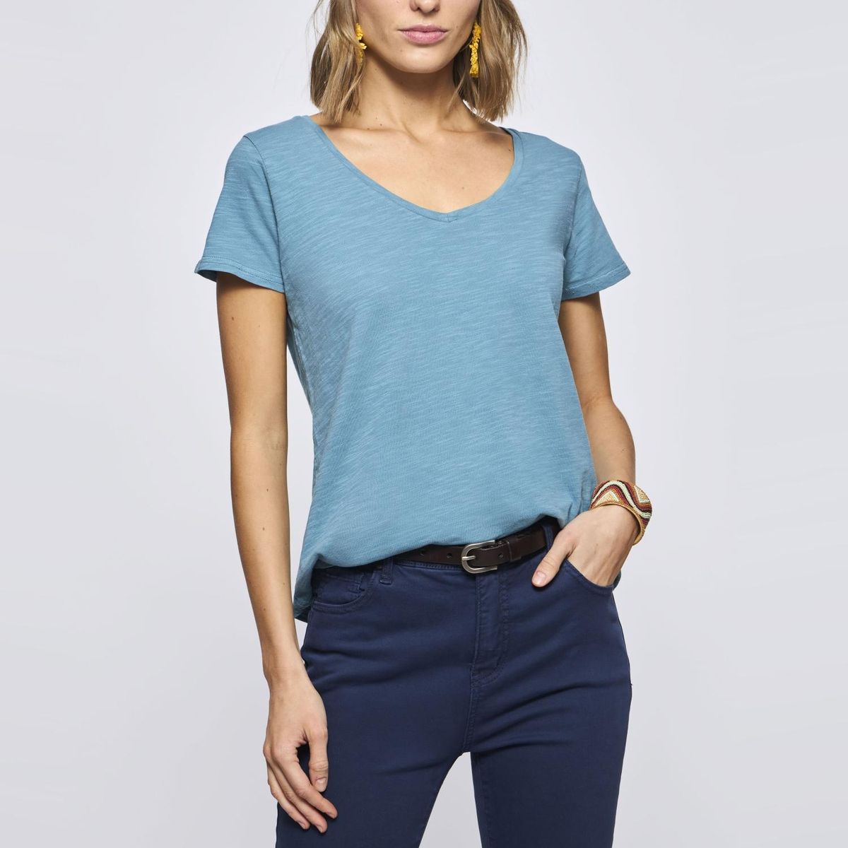 SAVILLE ROW - Polera Manga Corta Mujer Saville Row