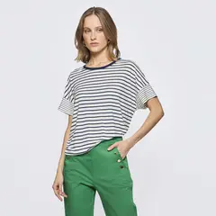 SAVILLE ROW - Polera Manga Corta Mujer