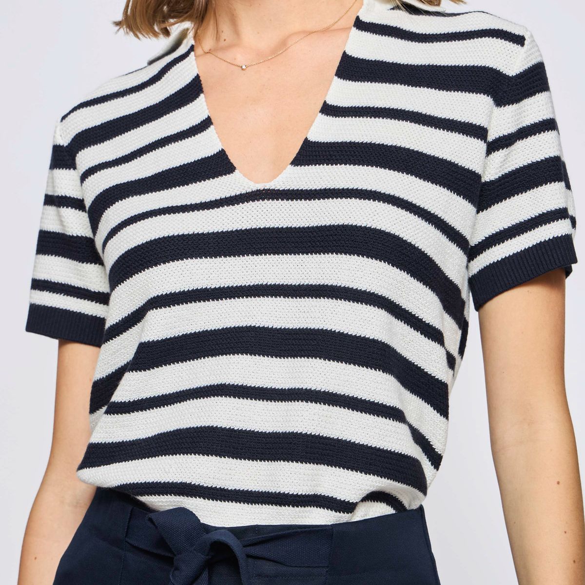 SAVILLE ROW - Polera Manga Corta Mujer Saville Row