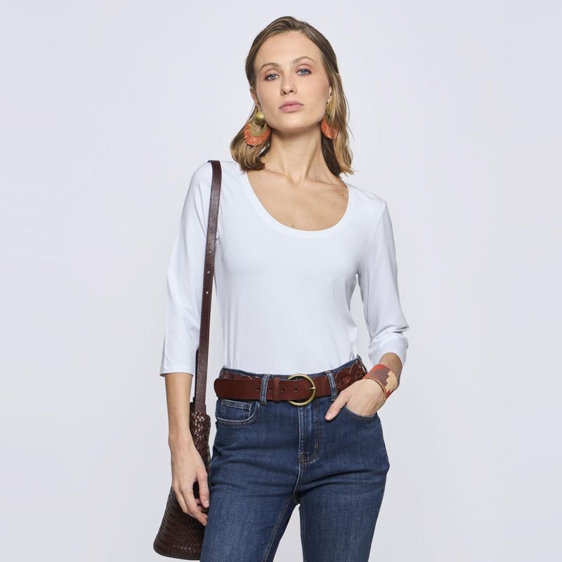 SAVILLE ROW - Polera Manga Corta Mujer Saville Row