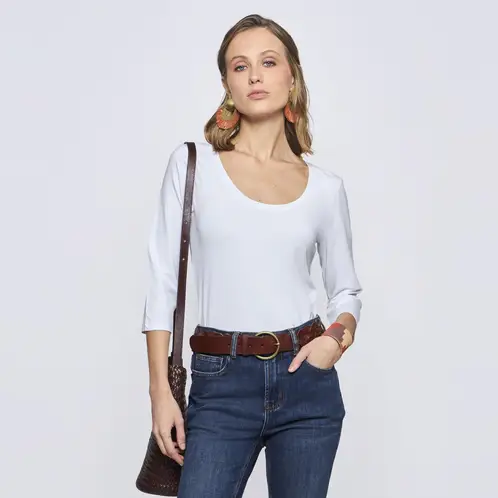 SAVILLE ROW - Polera Manga Corta Mujer