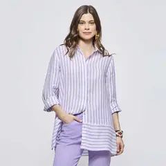 SAVILLE ROW - Blusa Manga Corta Mujer