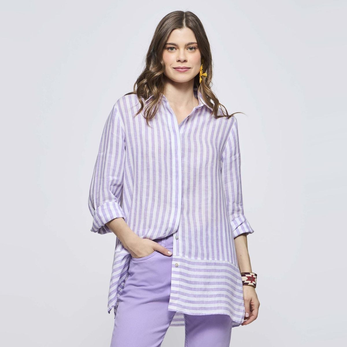 SAVILLE ROW - Blusa Manga Corta Mujer Saville Row