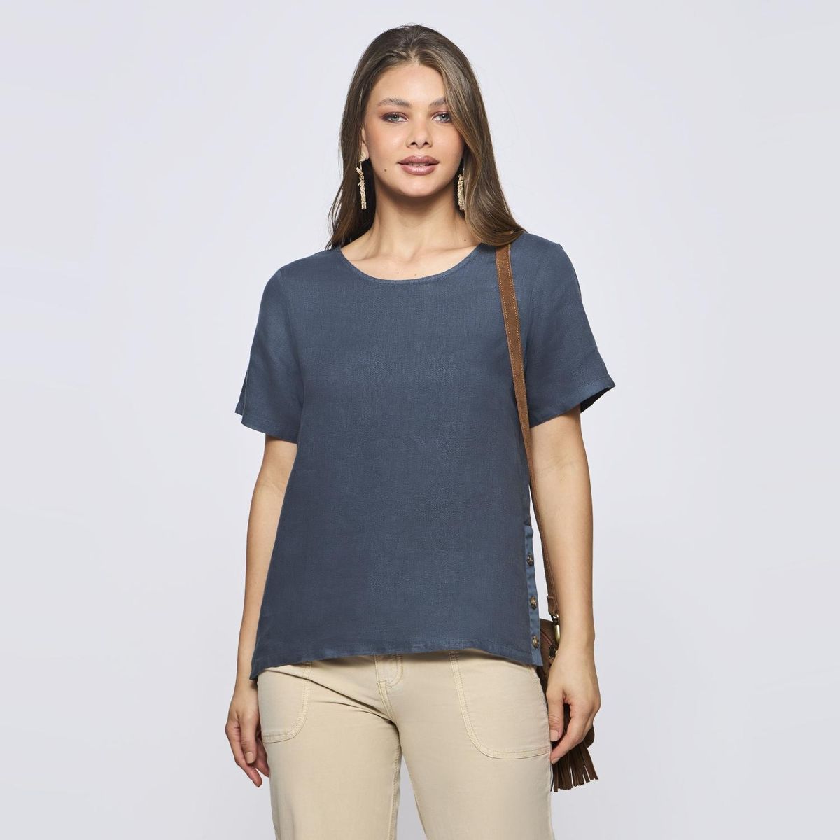 SAVILLE ROW - Blusa Manga Corta Mujer Saville Row