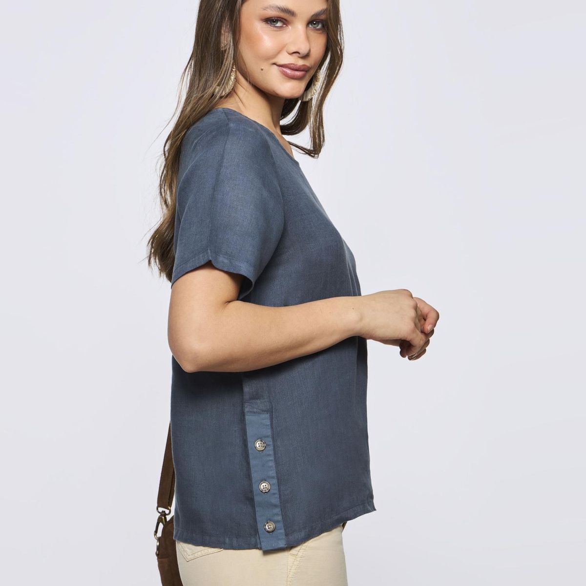 SAVILLE ROW - Blusa Manga Corta Mujer Saville Row