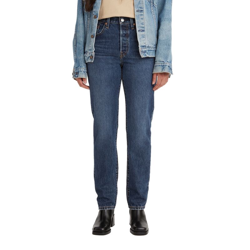LEVIS - Jeans 501 Straight Tiro Alto Mujer Levis