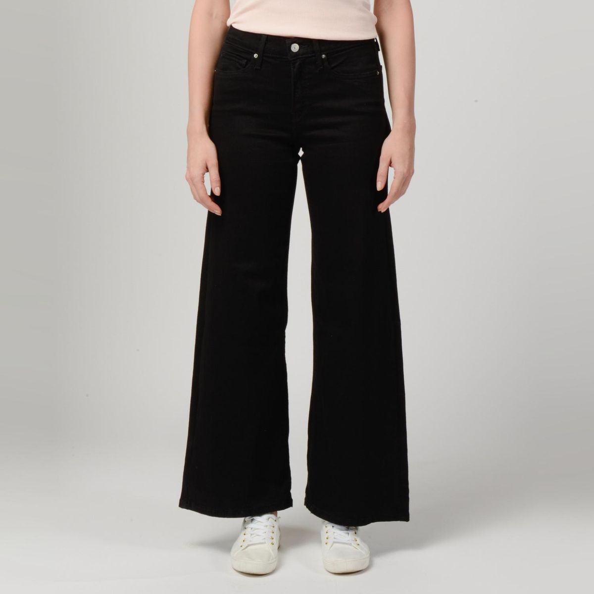 LEVIS - Jeans Mujer 318 Shaping Wide Leg Negro Levis