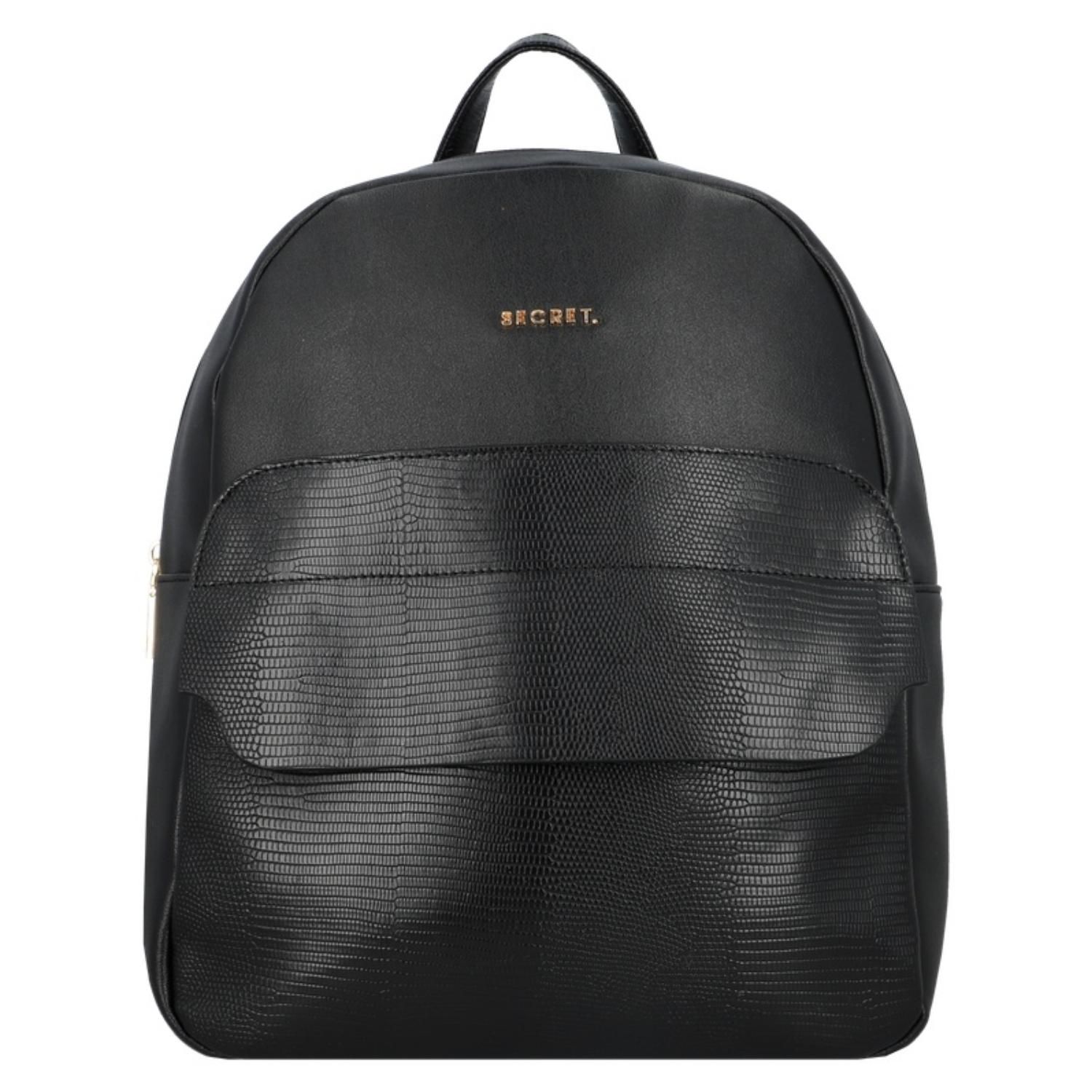 SECRET Mochila Mujer Provenza SC6 Grande Negro Secret | Falabella