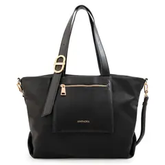 AMPHORA - Cartera Samanta Grande Negro Mujer