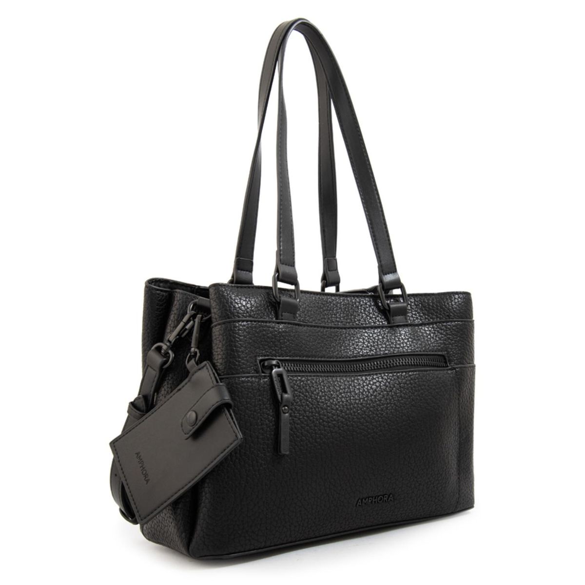 AMPHORA - Cartera Nairobi Mediana Negro Mujer Amphora