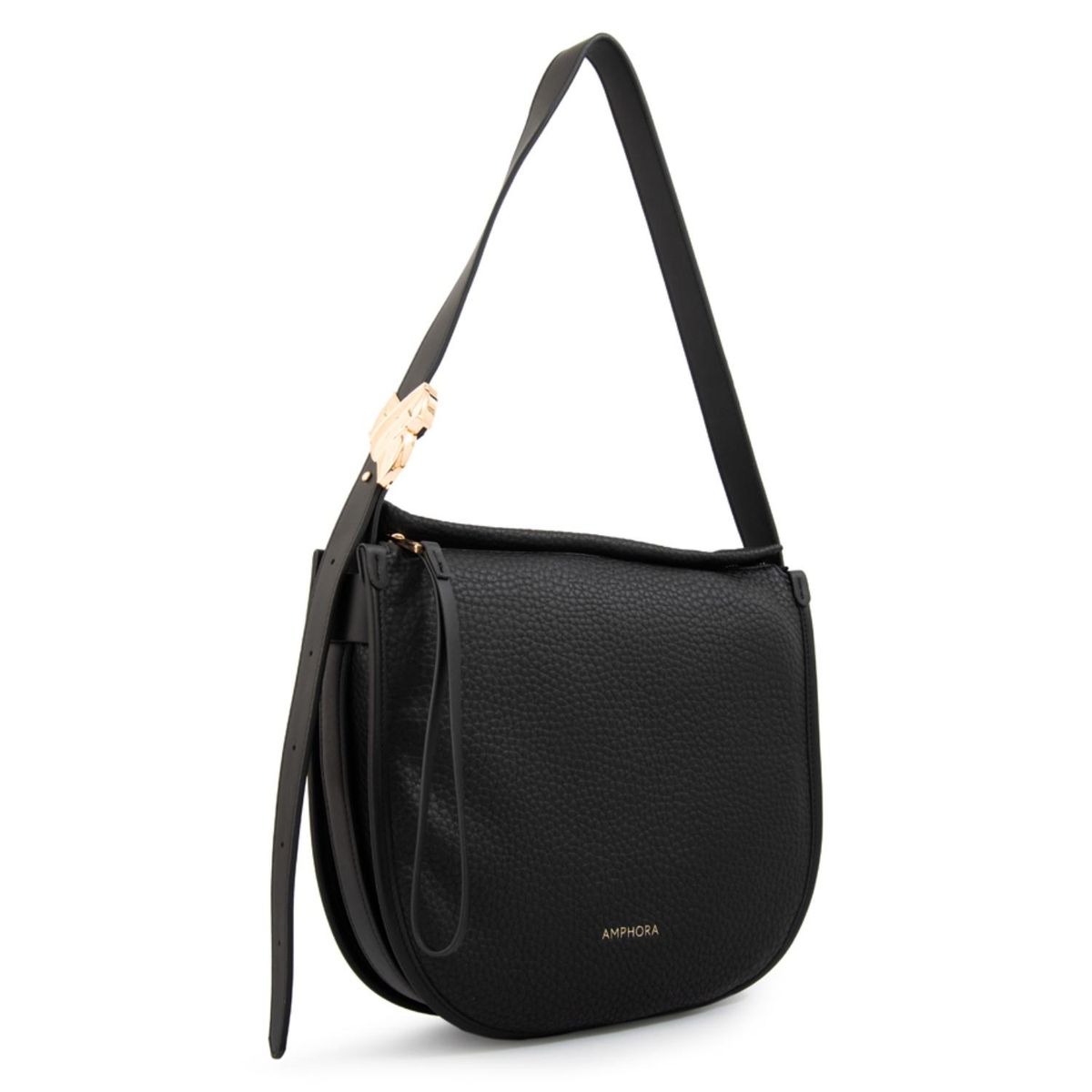 AMPHORA - Cartera Bandolera Penelope Mediana Negro Mujer Amphora