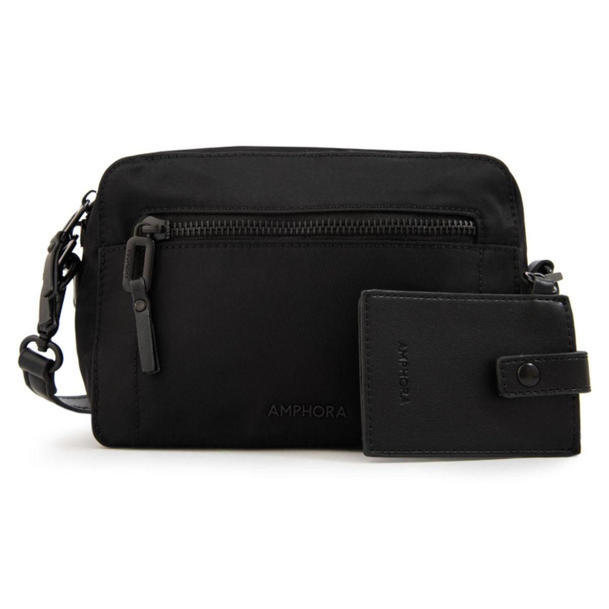 AMPHORA - Cartera Bandolera Nairobi Pequeña Negro Mujer Amphora