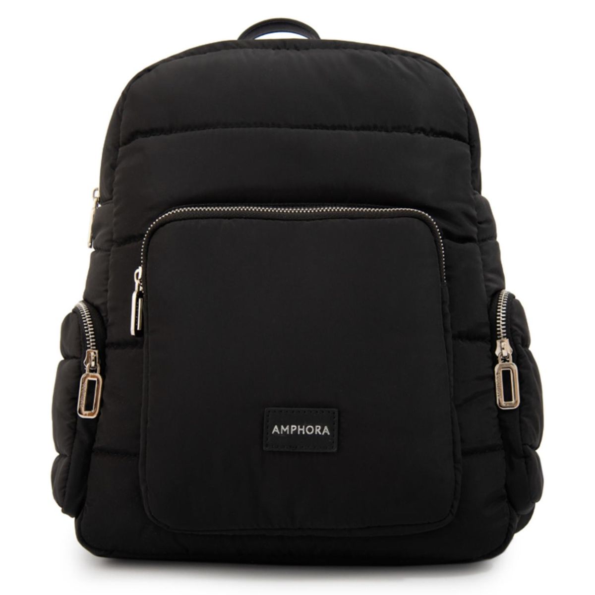 AMPHORA - Mochila Melina Mediana Negro Mujer Amphora