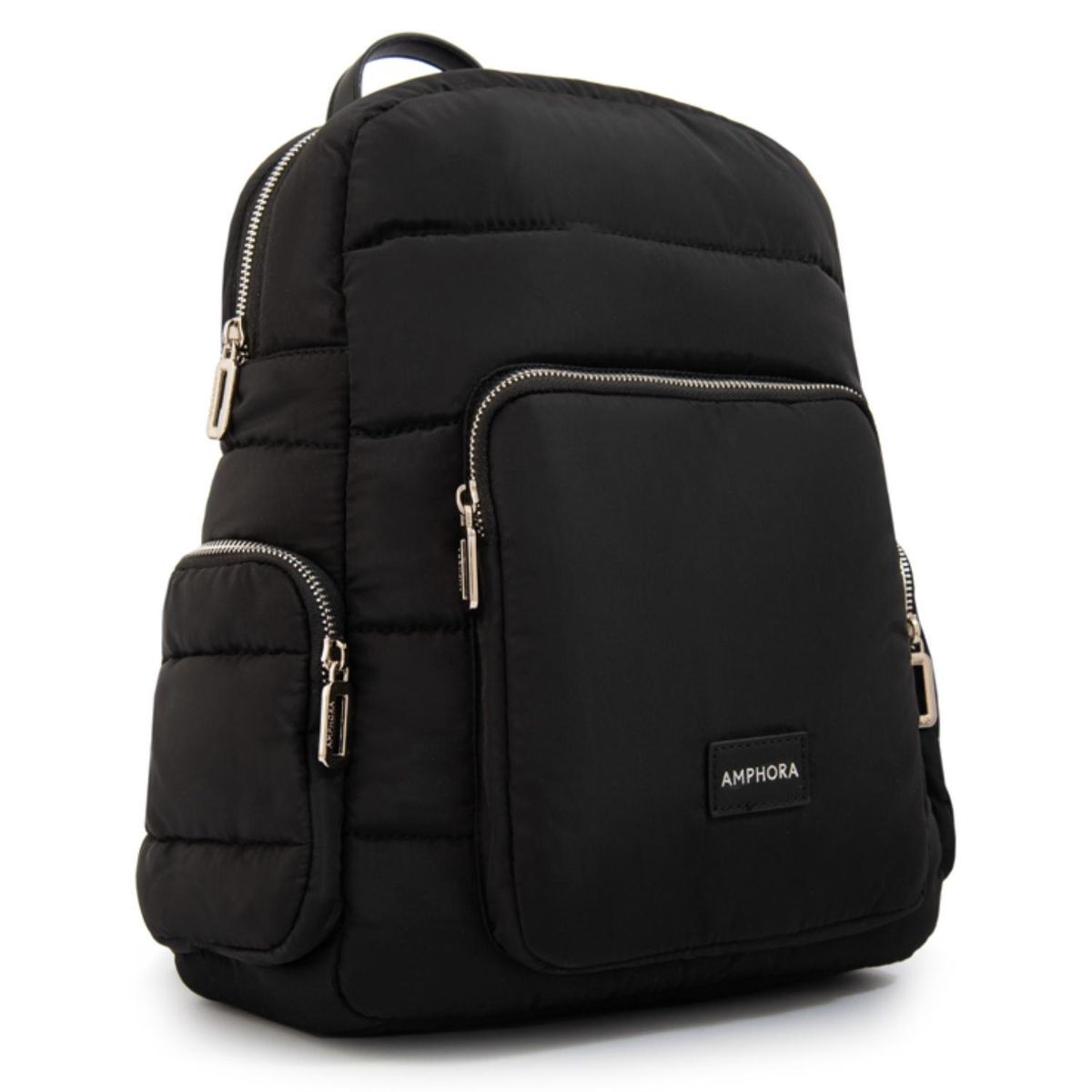 AMPHORA - Mochila Melina Mediana Negro Mujer Amphora