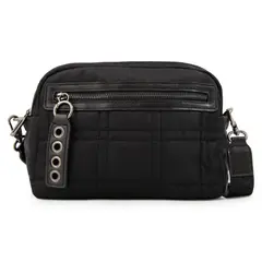 AMPHORA - Cartera Bandolera Jadiz Pequeña Negro Mujer