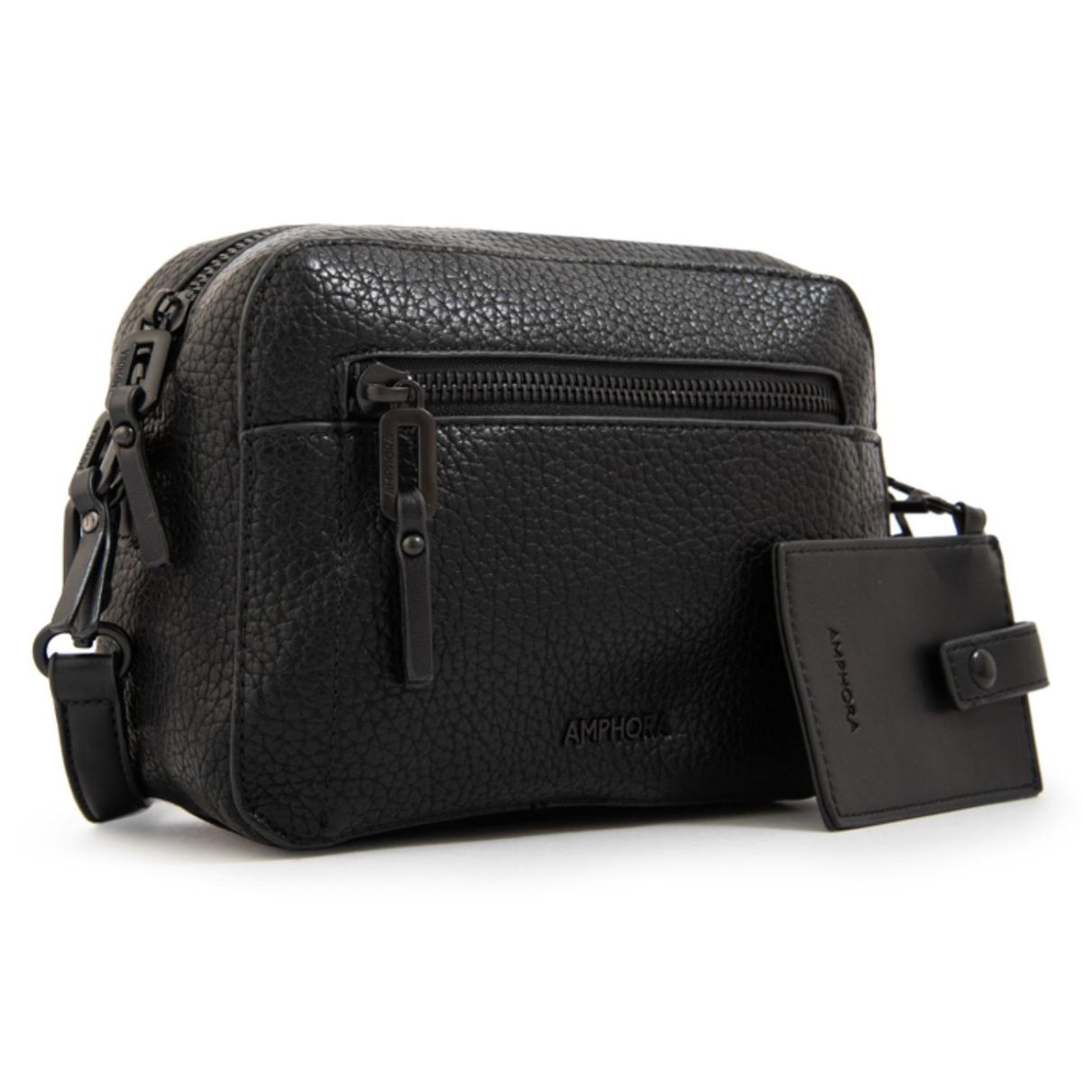 AMPHORA - Cartera Bandolera Nairobi Pequeña Negro Mujer Amphora