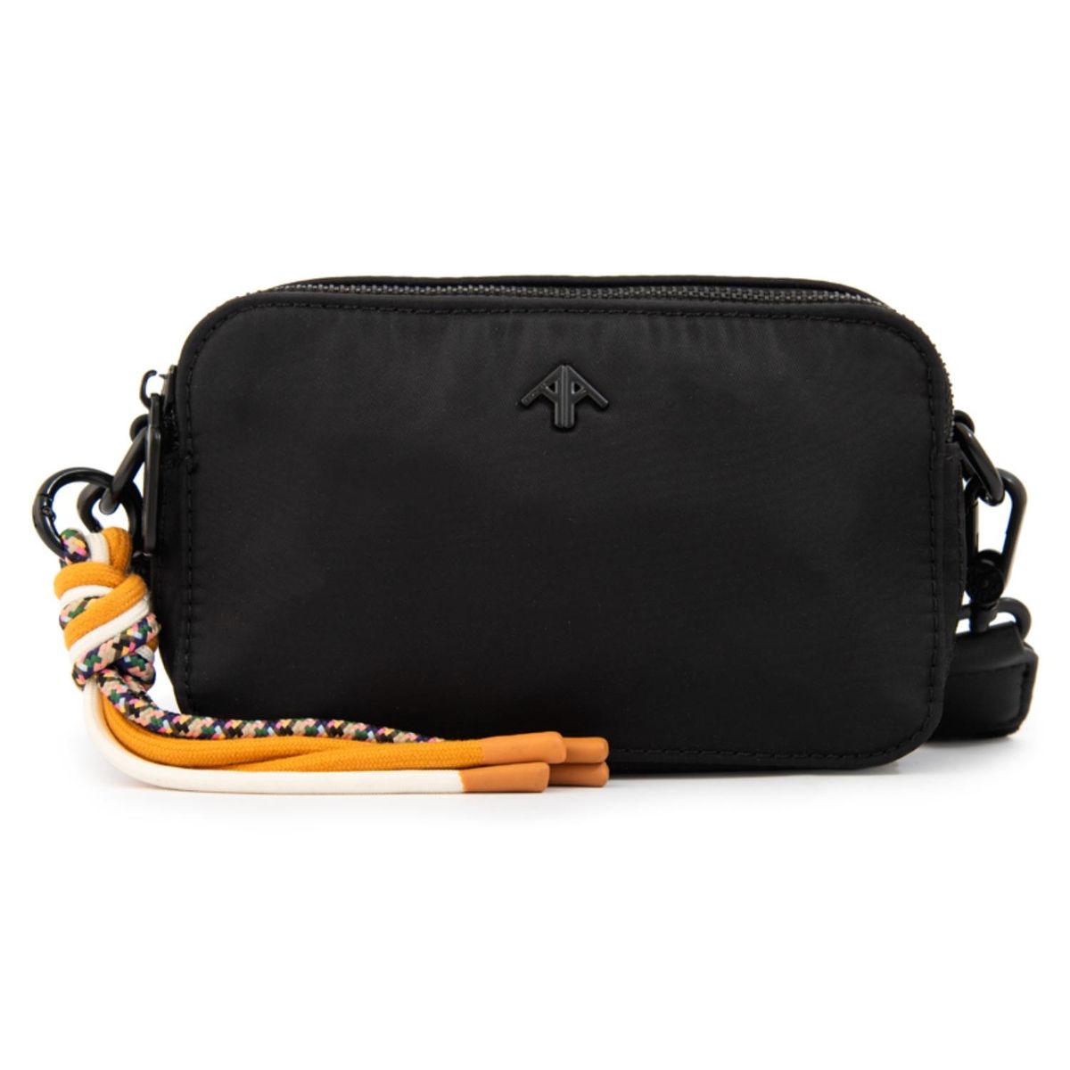 AMPHORA - Cartera Bandolera Tina Pequeña Negro Mujer Amphora